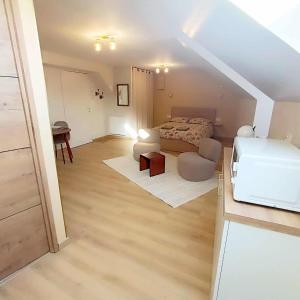 Χώρος καθιστικού στο Le Rachel