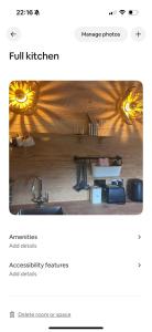 Η κουζίνα ή μικρή κουζίνα στο The Garden Hut