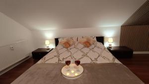 Llit o llits en una habitació de Sea&Lake Apartment View