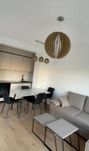 Posezení v ubytování JAN Apartment