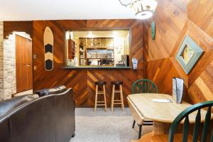 Χώρος καθιστικού στο Snowater Nook