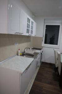 Kuchyň nebo kuchyňský kout v ubytování Zmaj LUX 2