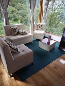 Posezení v ubytování La Casa de Martin