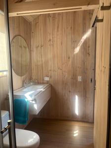 Koupelna v ubytování Alojamiento y Desayuno Privado de Lujo C1B