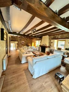 Khu vực ghế ngồi tại Las Cabañas del Valle, Cabaña Los Valles