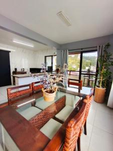 Et opholdsområde på apto Itapema vista ao mar