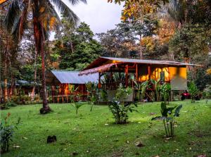Zahrada ubytování Playa Ganadito Ecolodge