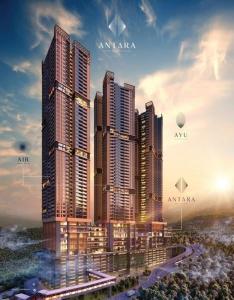 Una representación de una ciudad con muchos edificios altos. en Antara Genting by Enigma 2BR, High Floor, en Genting Highlands