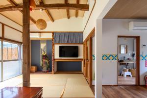 TV/trung tâm giải trí tại Guest House DAN 団