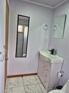 Un baño de Cabaña Familiar