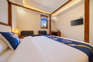 TV/trung tâm giải trí tại 上海万珍酒店Shanghai Wanzhen Resort Hotel +74 ảnh