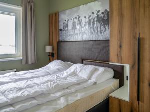 Ένα ή περισσότερα κρεβάτια σε δωμάτιο στο Garden Paradise in Frisian