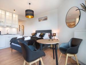 Η κουζίνα ή μικρή κουζίνα στο Apartment in Pobierowo with SPA & Pools