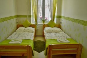 Voodi või voodid majutusasutuse Hotel Florian toas