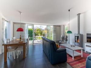 Гостиная зона в House near Veerse Meer and North Sea Beach