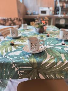 Kohvi ja tee valmistamise võimalus majutusasutuses SiempreViva Hospedaje By GEstores