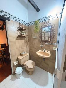 Ένα μπάνιο στο Apartamento Eucalyptus