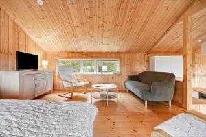 TV a/nebo společenská místnost v ubytování FJ1018-Jaegerspris-Fjordstien-2-F