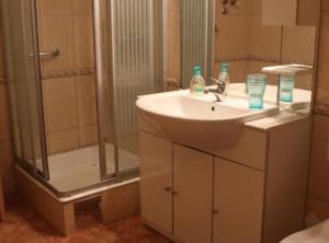 Koupelna v ubytování Apartments Stiniva Hvar