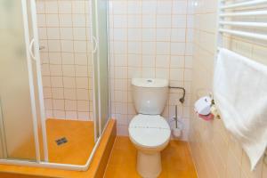 Koupelna v ubytování Hotel Rieger Garni