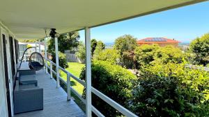 Balkón nebo terasa v ubytování Blue Sky Blue Sea