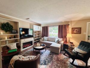 Posezení v ubytování North Star Retreats