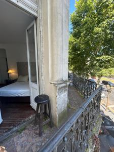 Μπαλκόνι ή βεράντα στο Habitación en casa de lujo