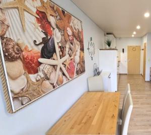 Kuchyň nebo kuchyňský kout v ubytování Seepferdchen + 10 fotografií