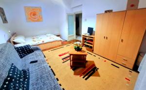 Ένα ή περισσότερα κρεβάτια σε δωμάτιο στο La Luca