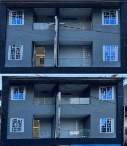 um edifício de apartamentos com janelas e uma varanda em Hotel Magistral Suiter em Quibdó