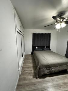 Giường trong phòng chung tại Casa Relajante