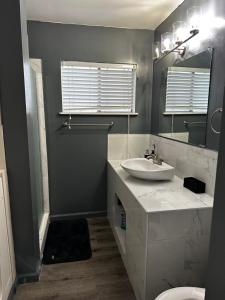 Phòng tắm tại Casa Relajante