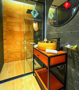 Ένα μπάνιο στο Pyramids Guest House View Hotel +56 φωτογραφίες