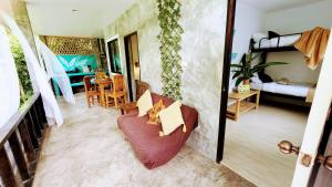 Ένα ή περισσότερα κρεβάτια σε δωμάτιο στο Feel Home +31 φωτογραφίες