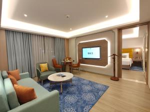 Зона вітальні в Ekante Bliss Tirupati - IHCL SeleQtions