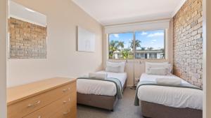 Ένα ή περισσότερα κρεβάτια σε δωμάτιο στο Fishpen Views