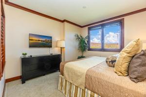 Voodi või voodid majutusasutuse TOP Floor Penthouse with Panoramic View - Ocean Tower at Ko Olina Beach Villas Resort toas +48 fotot