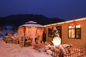 Snow Valley Breeze Inn durante el invierno