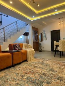 Posezení v ubytování Quantum Havens -New York + 10 fotografií