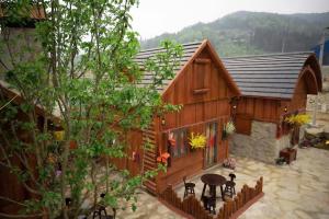 Nespecifikovaný výhled na hory nebo výhled na hory při pohledu z bed and breakfast