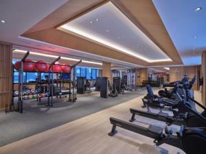 Fitness centrum a/nebo fitness zařízení v ubytování Hilton Altay Hemu