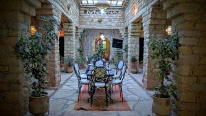 A patio or other outdoor area at Kasbah Dar Talouste