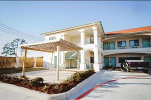 El edificio en el que está el hotel