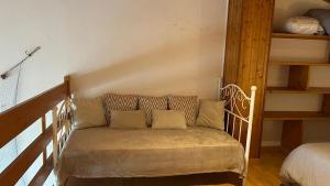 Postel nebo postele na pokoji v ubytování Appartement, vue mer imprenable