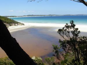 Naturlandskabet i nærheden af feriehuset