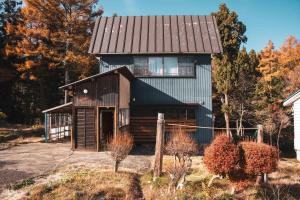 Bygningen som feriehuset ligger i