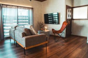 Et opholdsområde på Karabiner House Myoko