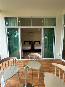 Posezení v ubytování SOL Glamping at Khao yai