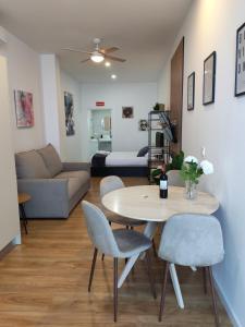 Гостиная зона в Apartamento Ballena