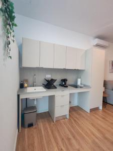 Кухня или мини-кухня в Apartamento Ballena
